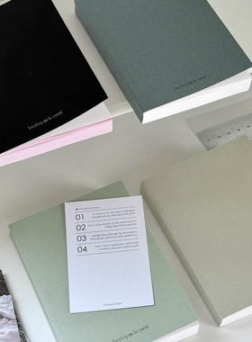 「A6离线存档手账本」可以文创原创赠书衣手帐学生记录打卡本