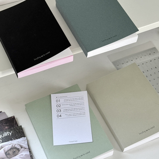 「A6离线存档手账本」可以文创原创赠书衣手帐学生记录打卡本