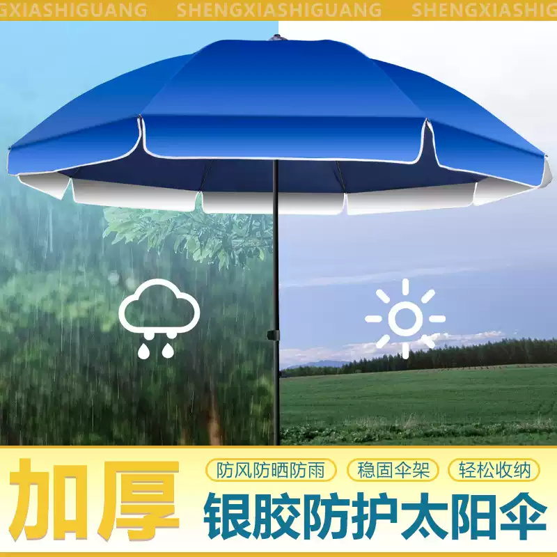 户外遮阳伞大号太阳广告摆摊沙滩