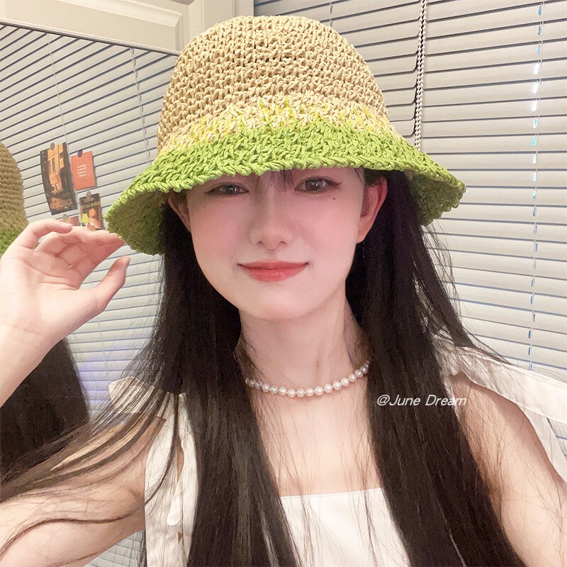 草帽女款夏季海边度假沙滩
