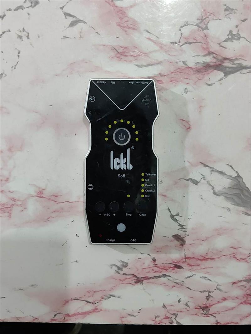 LCKL so8声卡直播声卡，功能正常成色实物图拍摄，裸询价