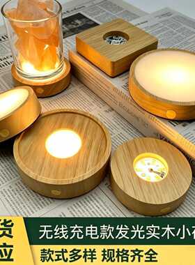 TypeC充电三色触摸香薰小夜灯LED