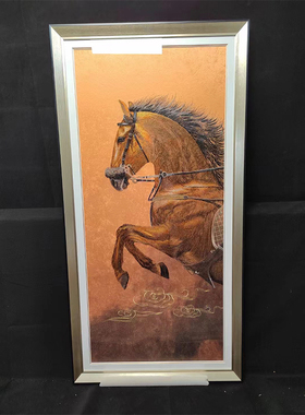 刺绣苏绣织锦秀新中式玄关装饰画