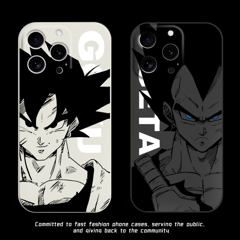 七龙珠手机壳悟空贝吉塔高级感