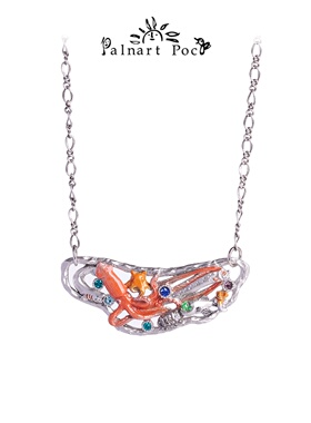 PalnartPoc深海生物生态群项链