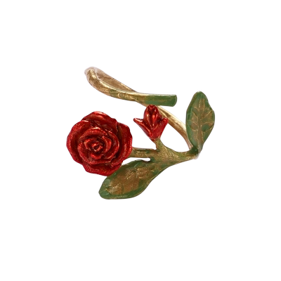 日本手作Palnartpoc玫瑰戒指