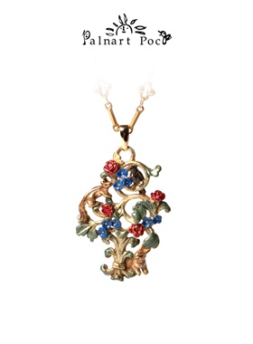 Palnartpoc罗马风秋季松鼠耳环