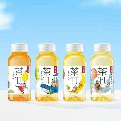 热销茶派果汁饮料蜜桃乌龙柠檬红茶250mlx12含糖量贩装多