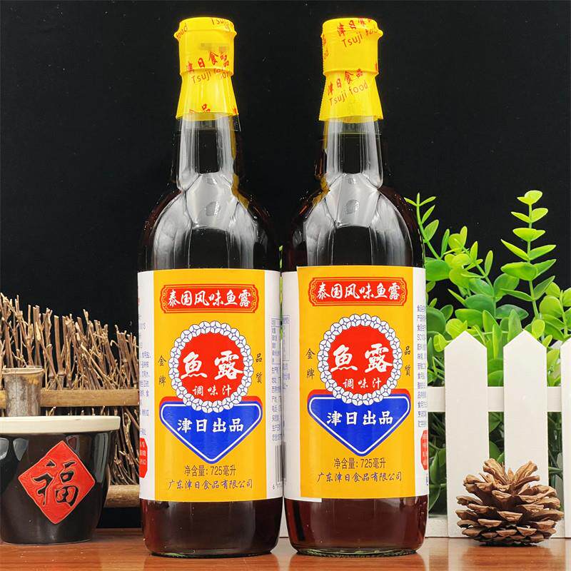 热销泰国风味鱼露亿好味鱼露725ml*2瓶韩国泡菜专用金牌鱼露虾鱼