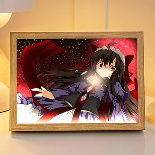 丹特丽安的书架灯光画二次元动漫周边手办小夜灯吧唧立牌生日礼物