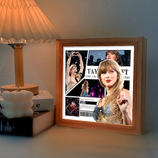 明星女神蓝牙音响小夜灯泰勒斯威夫特Taylor-Swift霉霉周边灯光画