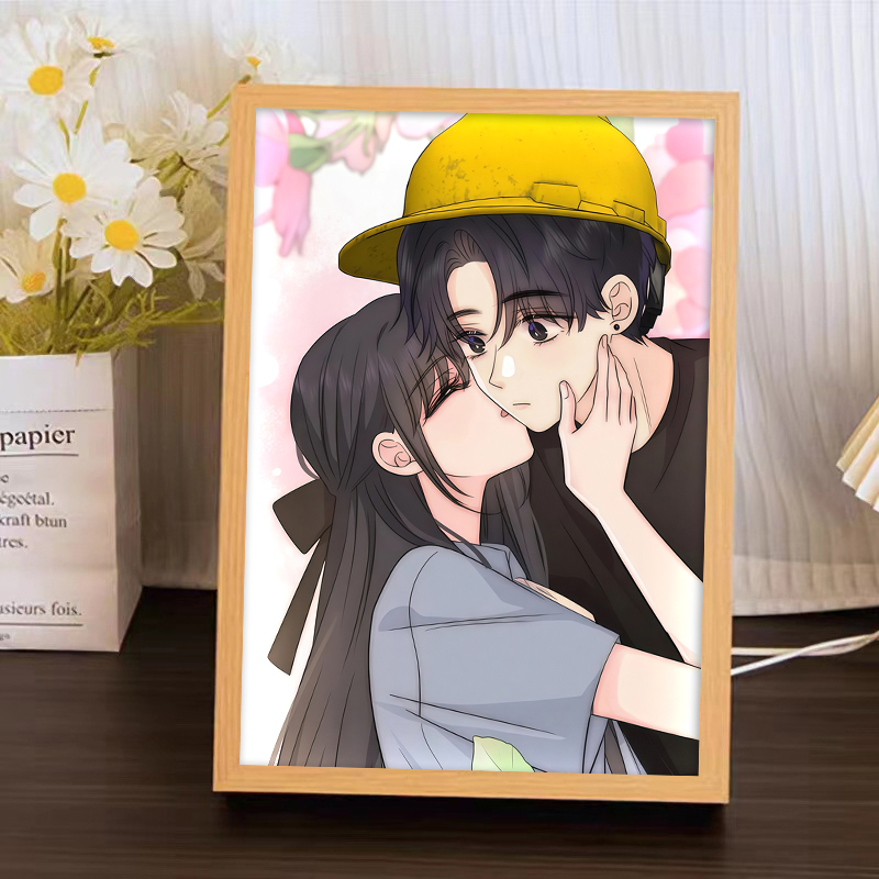 偏偏宠爱周边镜子灯光画江忍孟听发光手办吧唧音响小夜灯创意礼物