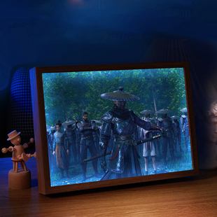 画江湖之不良人灯光画袁天罡李星云周边小夜灯国漫动漫手办摆件