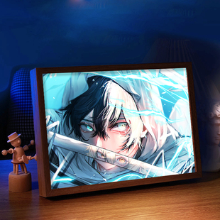 野良神灯光画夜斗一岐日和二次元动漫手办小夜灯卧室床头生日礼物