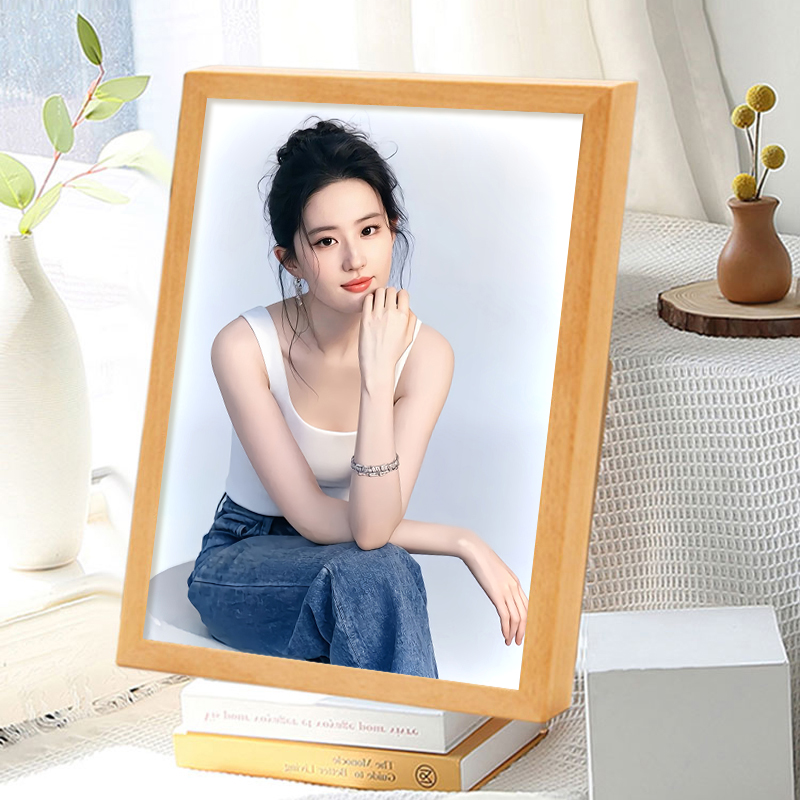 刘亦菲周边蓝牙音响灯光画送朋友生日礼物摆件卧室女神发光小夜灯