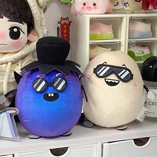 黑大帅潇洒哥挂件钥匙扣墨镜系列毛绒可爱贼拉帅送朋友开学礼潮流