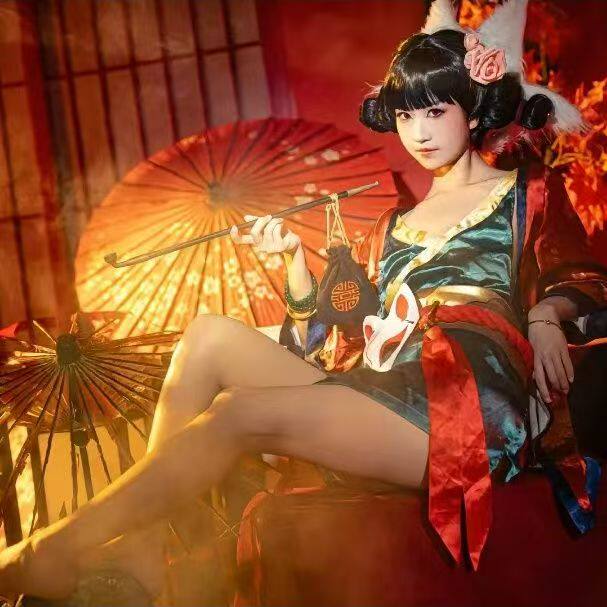 白蛇缘起cos服狐妖小狐狸宝青坊主cosplay女装二次元动漫游戏c服