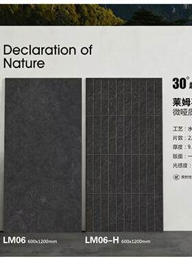 法式白胚莱姆石瓷砖600x1200格子砖酒店民宿厕所条纹防滑地砖墙砖