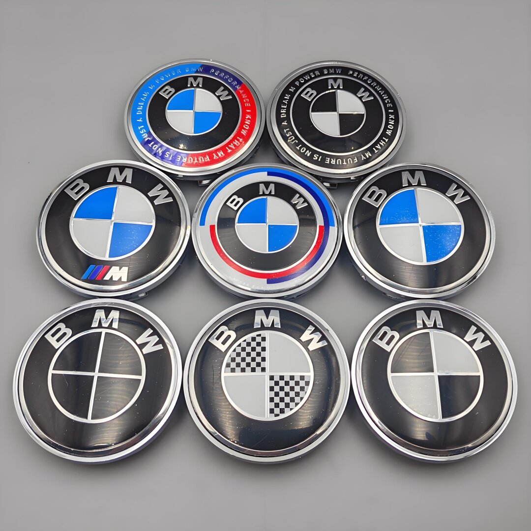 宝马3系5系7系改装路虎轮毂专用轮毂中心盖车轮胎盖标志盖小盖