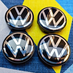 大众镜面轮毂中心盖迈腾B9途昂帕萨特Pro凌渡L探岳L车轮胎标志盖