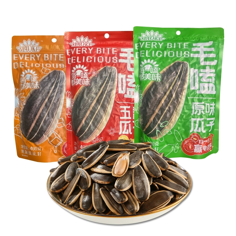 毛嗑焦糖香味葵花籽洽洽