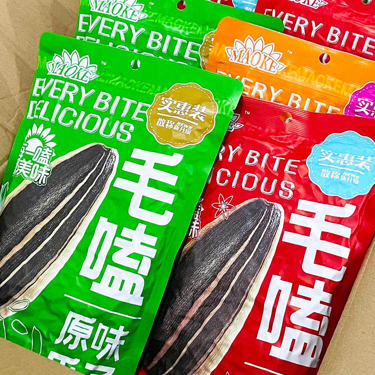 毛嗑焦糖五香原味原香瓜子