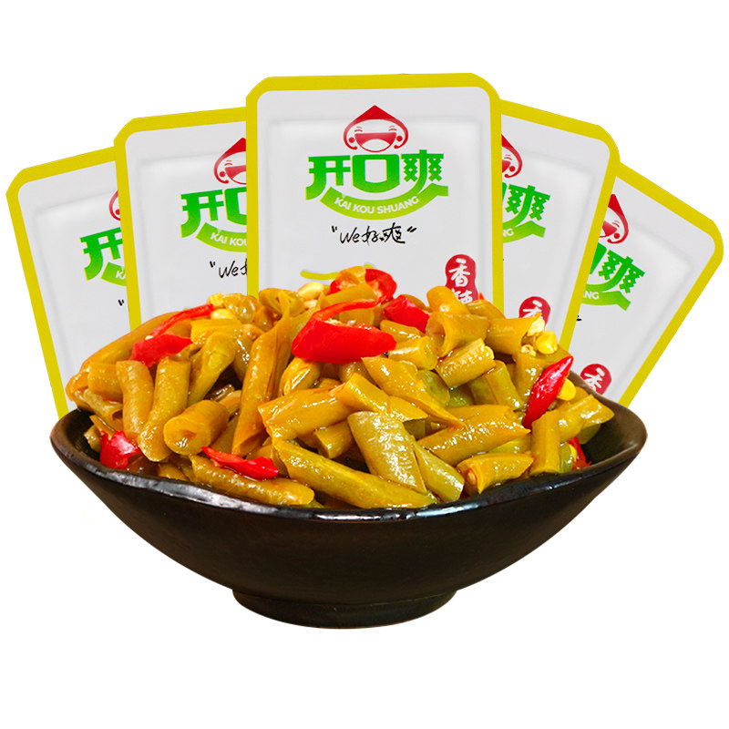 香辣味豆角老坛酸豆角