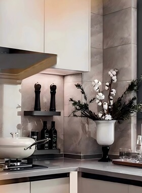 简约现代厨房灶台装饰品摆件
