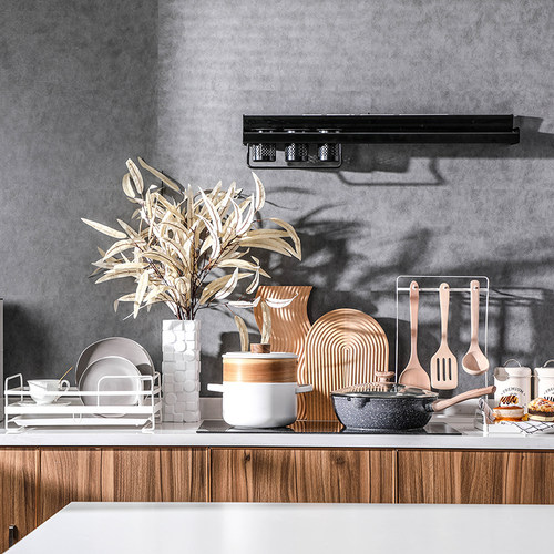 样板房间厨房餐边柜备餐台装饰品道具摆件陈设品现代简约北欧软装