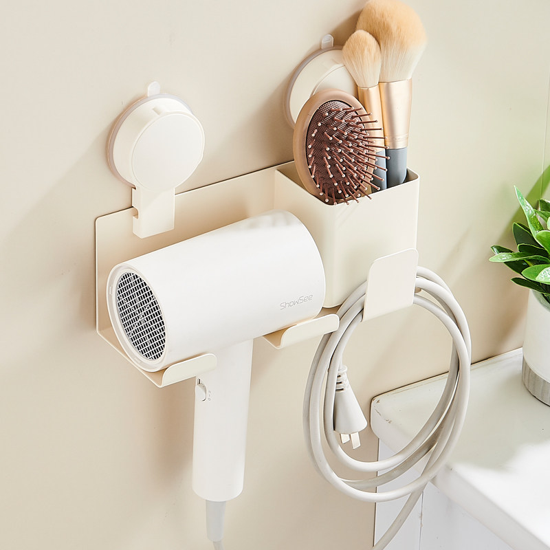 吹风机置物架免打孔卫生间壁挂式电吹风吸盘收纳架子神器,家庭/个人清洁工具,吹风机置物架,淘宝优惠券,粉丝福利购,淘宝优惠卷