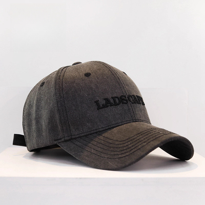 百搭水洗棉硬顶棒球帽子
