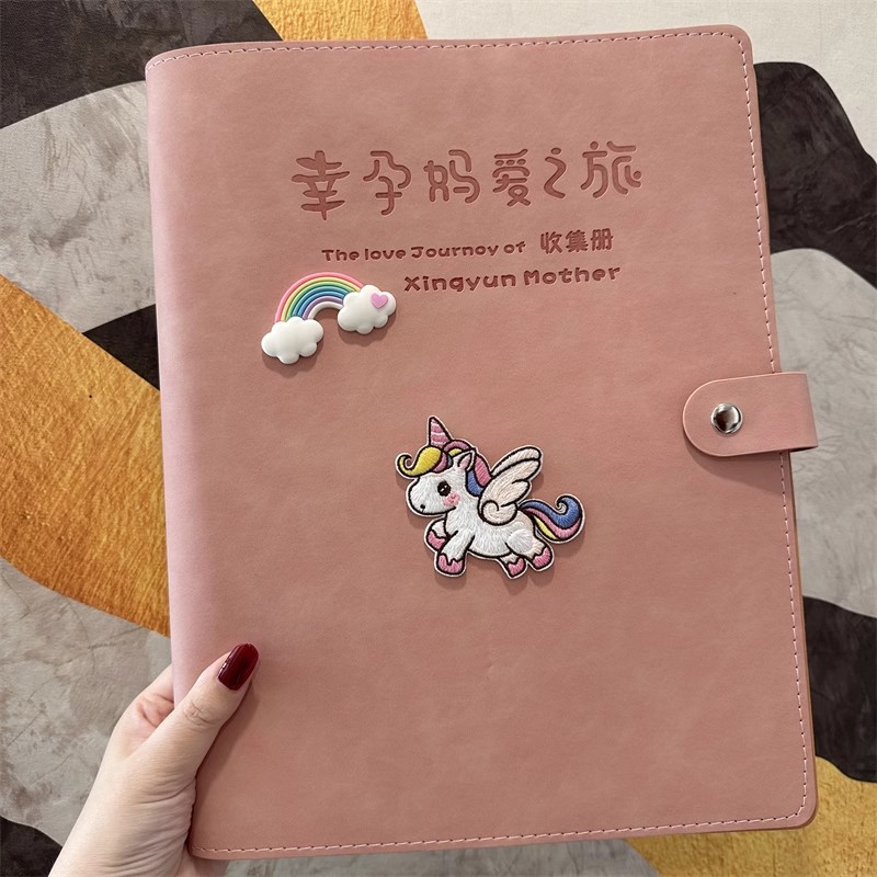 新款孕妈产检孕期a4a5资料册