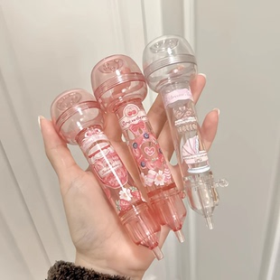 按压式拼豆笔高颜值透明手工diy拼豆工具豆笔2.6mm新手辅助工具