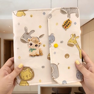 A5孕检收纳册孕检报告单马宝宝怀孕活页检查单便携文件夹A4孕妇孕妈妈孕期单子产检手册资料记录收纳册档案册