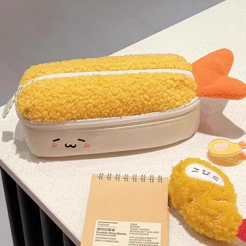 新款油炸虾尾2026新款笔袋高颜值