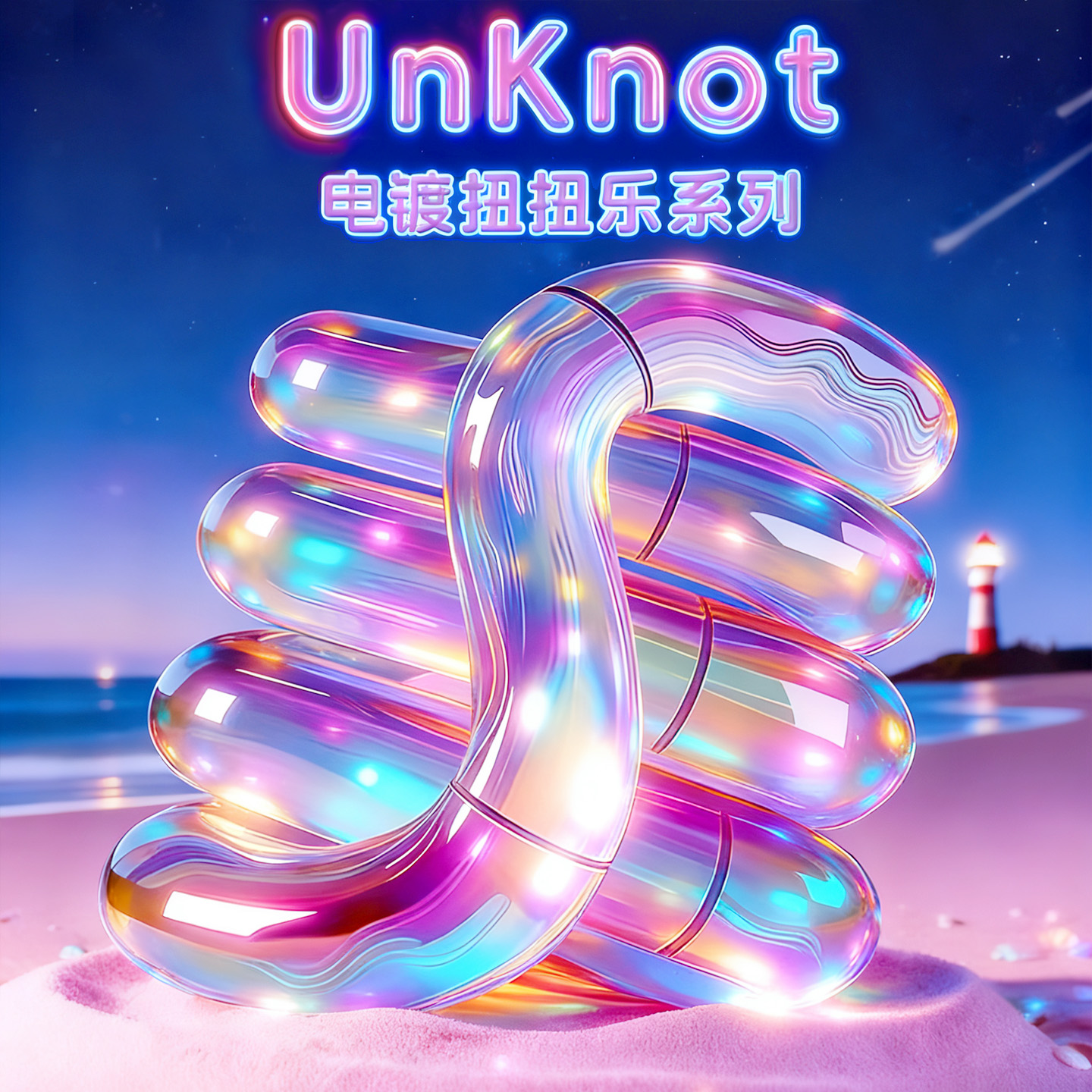 正版新款tangle感温变色扭扭乐