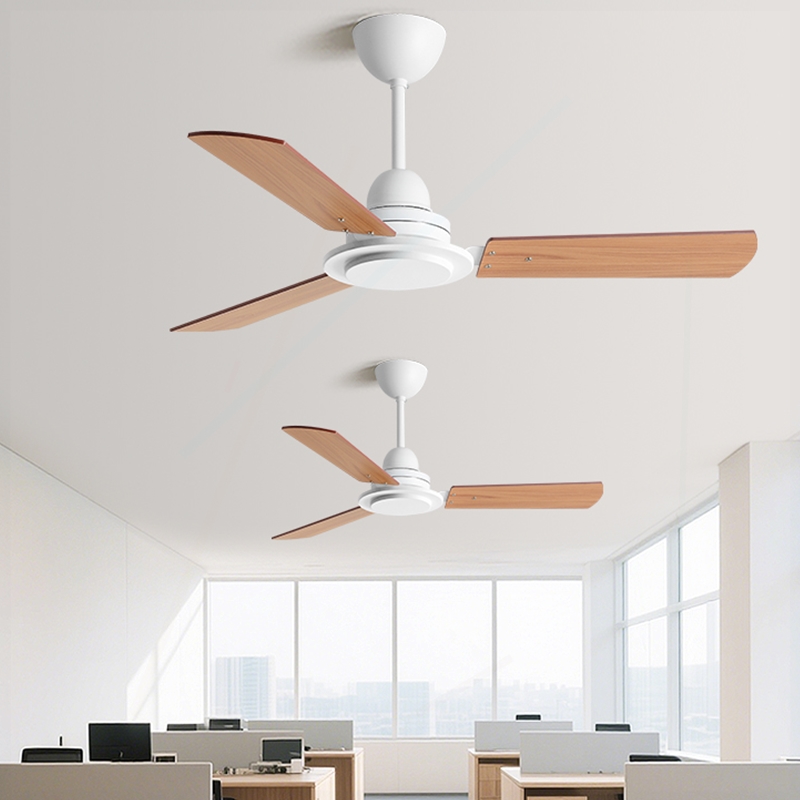 工业吊扇大风力商用复古餐厅客厅无灯电风扇家用静音风扇吊顶变频