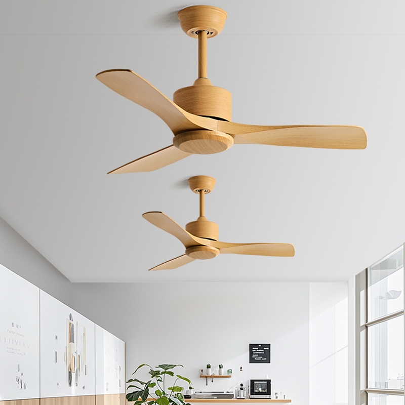 北欧吊扇风扇家用餐厅客厅静音变