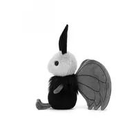 New plush toy skull, moth Miffy, sky moth doll in stock, new Halloween doll from the UK thumbnail 4