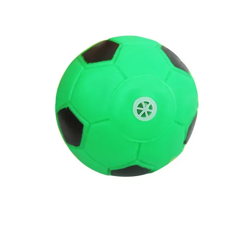 狗洁齿发声玩具搪胶发声足球玩具球狗狗玩具用品训练磨牙宠物