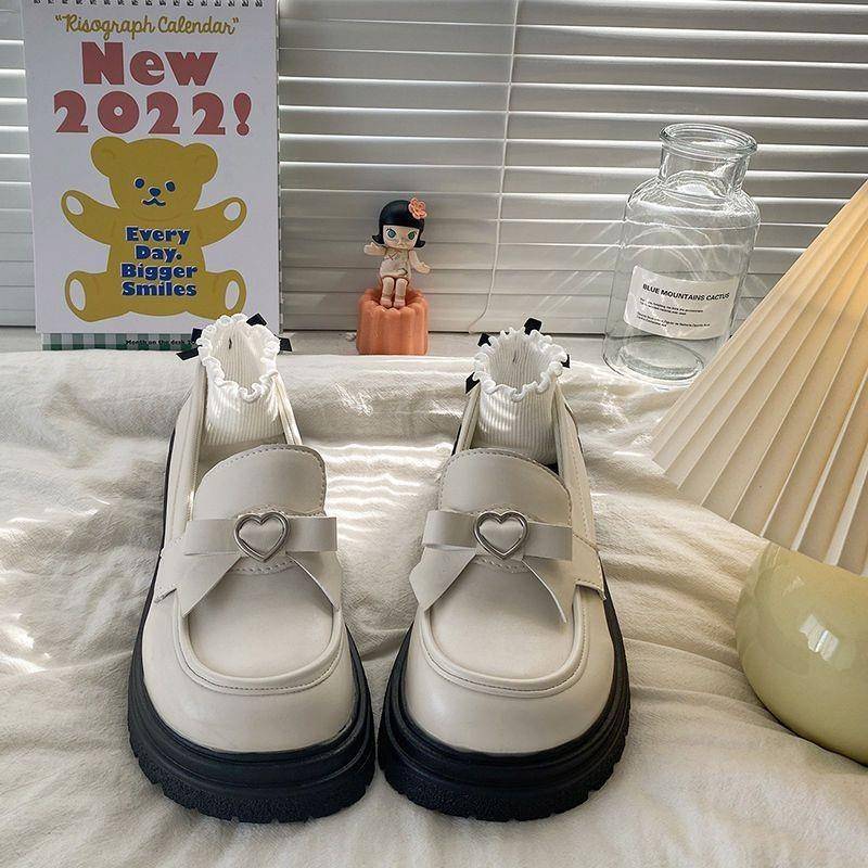 英伦小皮鞋女春季2025新款日系jk制服玛丽珍鞋百搭设计感小众单鞋