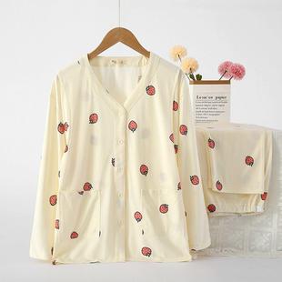 处理女家居服 月子服秋冬产后孕妇睡衣做月工厂断码