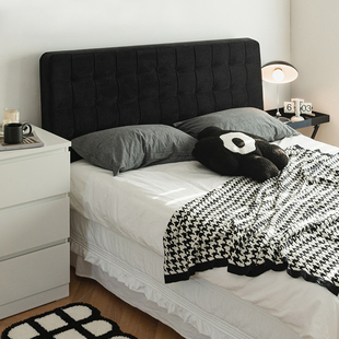 【悉屋】床头靠垫软包床头板大靠背垫床头罩榻榻米氛围感可拆洗