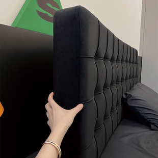 【悉屋】奶油风床头靠垫榻榻米靠背氛围感卧室床头软包定制可拆洗