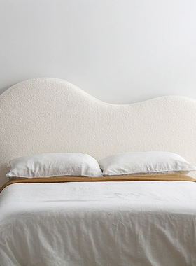 【悉屋】卧室床头靠垫氛围感软包靠背板榻榻米床头靠枕泰迪绒定制