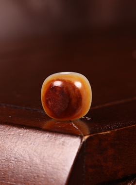 新疆和田玉籽料白玉老型珠手串