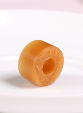 珠子哥单珠黄沁籽料新疆和田玉