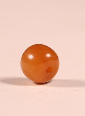 红沁散珠新疆和田玉籽料