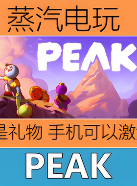 Steam正版 PEAK 国区激活码   多人在线 CDKEY 现货秒发 不是礼物