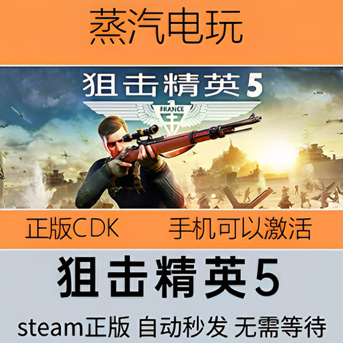 Steam正版狙击精英5国区激活码